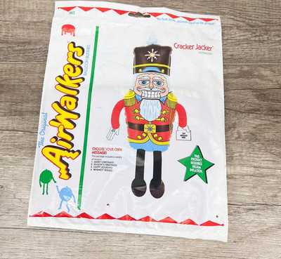Vintage Airwalkers Balloon Buddies Christmas Cracker Jacker Helium Balloon