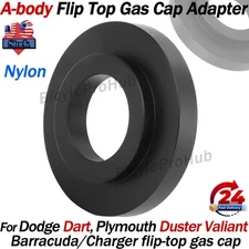 Filler Flip Top Gas Cap Adapter Ring for Plymouth Barracuda Valiant Duster Abody