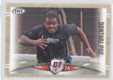 2012 SAGE Hit Gold Dontari Poe #79 0c4