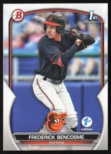 2023 Bowman 1st Edition Frederick Bencosme #BPPF-35 Baltimore Orioles