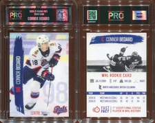 2020-21 REGINA PATS CONNOR BEDARD TEAM ISSUE PRO MINT+ 9.5