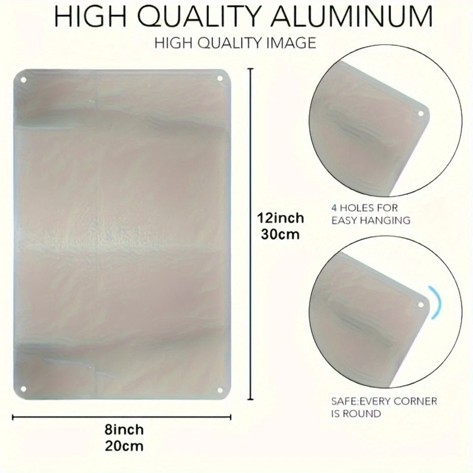 Aluminum Christmas Cottage Metal Sign Rustic Candy House Art Wall Decor Holiday - Image 3 of 4