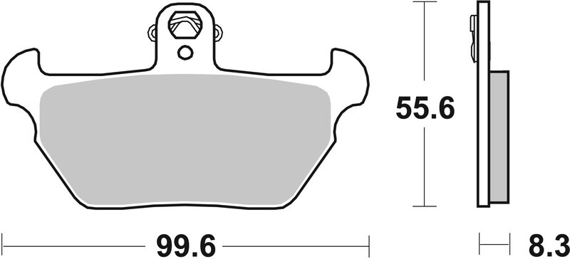 Plaquettes de frein BREMBO route 07BB22LA, l'excellence du métal fritté haute performance