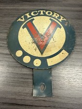 1940s Morse Code Victory Cartruck Plate Topper 1940s Morse Code Victory Cartruck Plate Topper