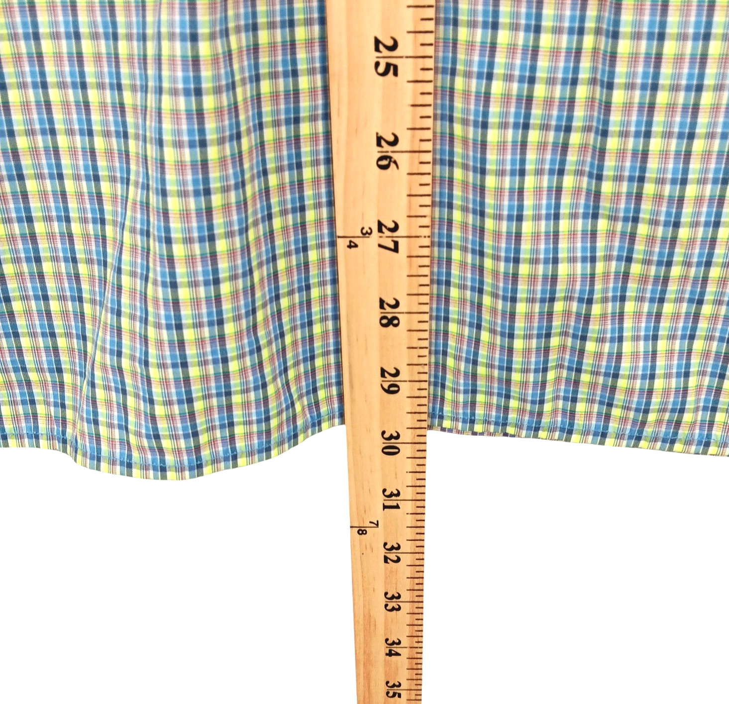 Exofficio Shirt Mens Medium Plaid Outdoor Vented L/S 2 Pockets Hiking Gorpcore