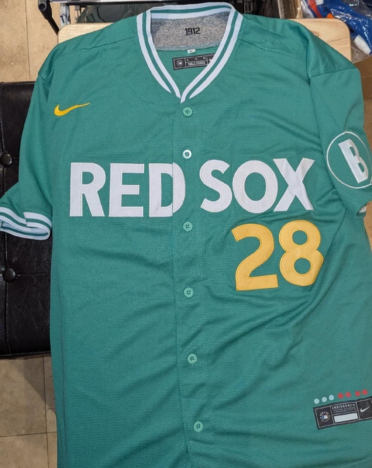 Kristian Campbell  SIGNED BOSTON RED SOX CITY CONNECT JERSEY JSA  COA - Image 2 of 4