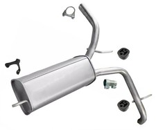 Auspuff für Audi A2 1.4 Endschalldämpfer /9913