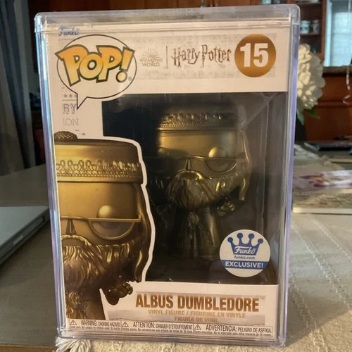 Funko Pop! Harry Potter Albus Dumbledore 15 Gold Exclusive Vinyl Figure