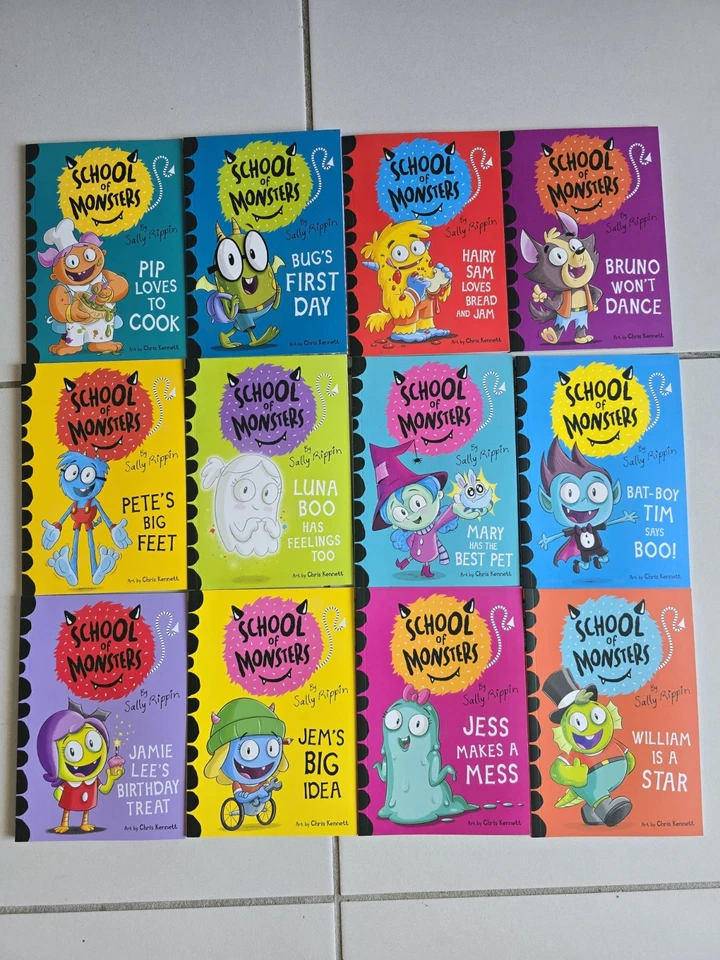 Serie de libros "Escuela de monstruos" de Sally Rippin  Foto 2 de 4