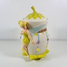 Disney Tinkerbell Cookie Jar Vintage Rare Disney Store 11” *Read Description*