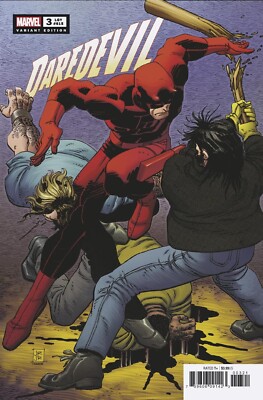 DAREDEVIL #3 (2019) - 1:50 JOHN ROMITA JR HIDDEN GEM VARIANT - New Bagged 