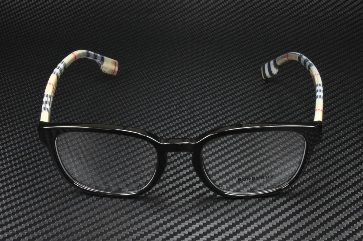 BURBERRY Edison BE2344 3952 Black Demo Lens 53 mm Men