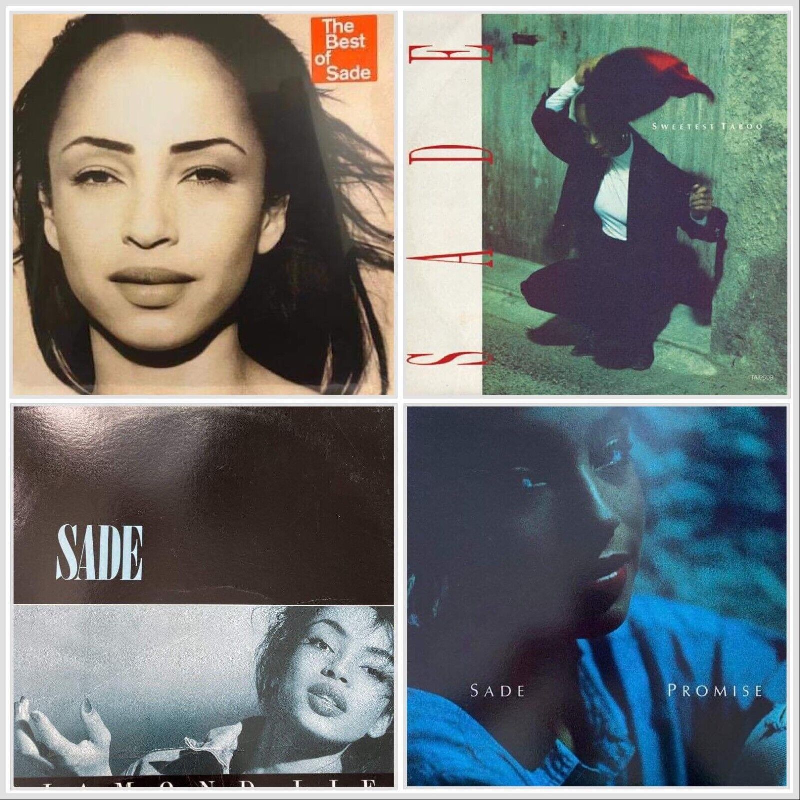 SADE / 4 Records set Promise, The Taboo, Diamond Life, BEST Vinyl eBay