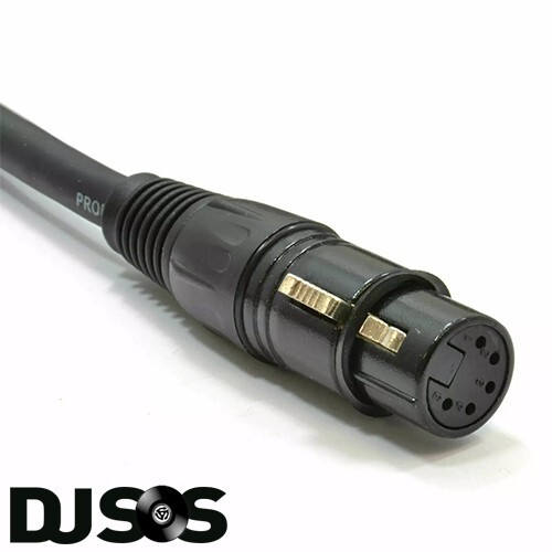 PLS00412 Pulse Lead , XLR DMX LIGHTING CABLE , 5P 2Pair , 3M - 第 2/4 張圖片