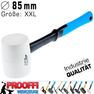 Profi Gummihammer Schon Ausbeul Pflaster Hammer Weich Fiberglas ERGO Ø 85mm XXL