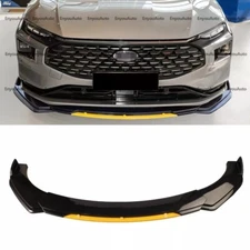 For Ford Fusion Universal Front Bumper Lip Spoiler Splitter Gloss Black Yellow