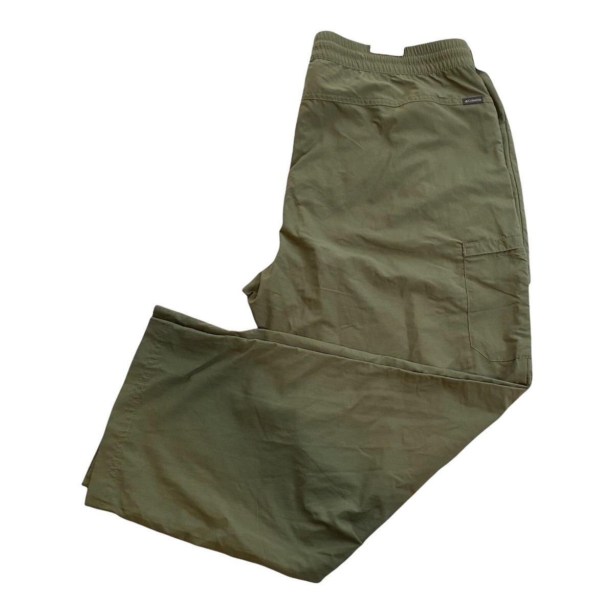 ★★Columbia★★ MLABEL WIDEFIT CUTLINE PANTS DARK KHAKI CIU Columbia Regular Fit Straight Leg Jambe Droite Size XL 100