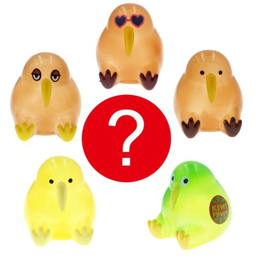 Japanische Jalousiebox Kiwi Vogel klar Sofubi Vinyl Kunst Spielzeug 1 zufällige Figur - Bild 1 von 9