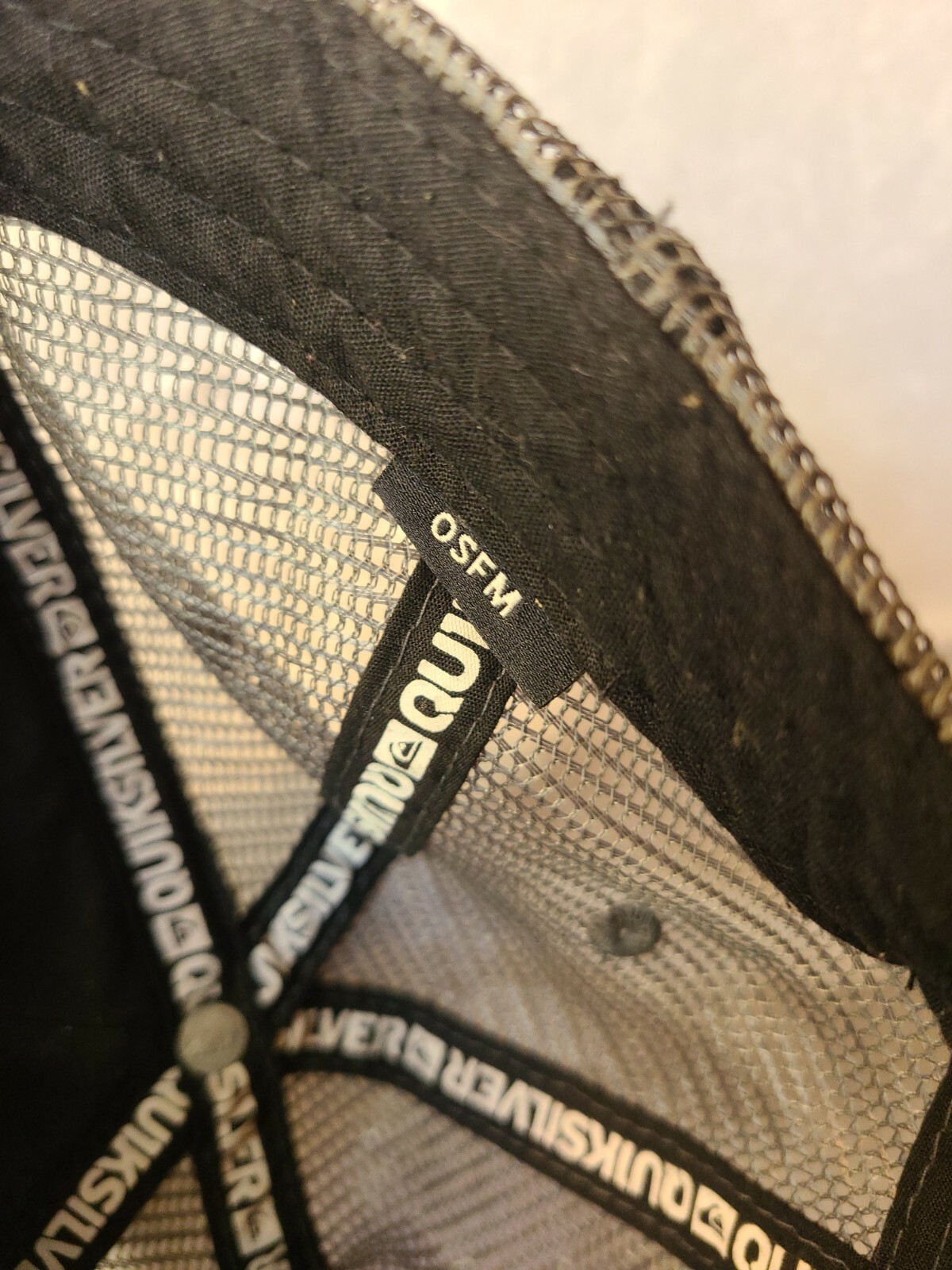 QUIKSILVER SNAPBACK ADJUSTABLE HAT CAP HEATHER BL… - image 8