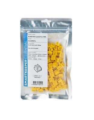 SmartKeeper NL03P2YL Port Blocker Rj-45 Yellow 1 Pc(S) ~E~