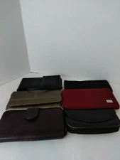 Assorted Wallets bags Lot of 6 Amanda Smith Villager Lisa Loren more C1