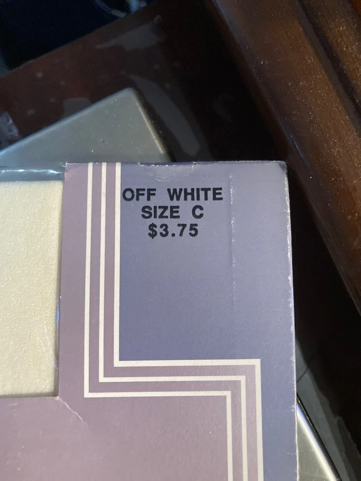 Medias Pantimedias Gloria Vanderbilt TALLA C OFF BLANCO DÍA TRANSPARENTE NUEVAS Foto 4 de 4