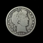 1908-D Barber Half Dollar~90% Silver~Combined Shipping~!