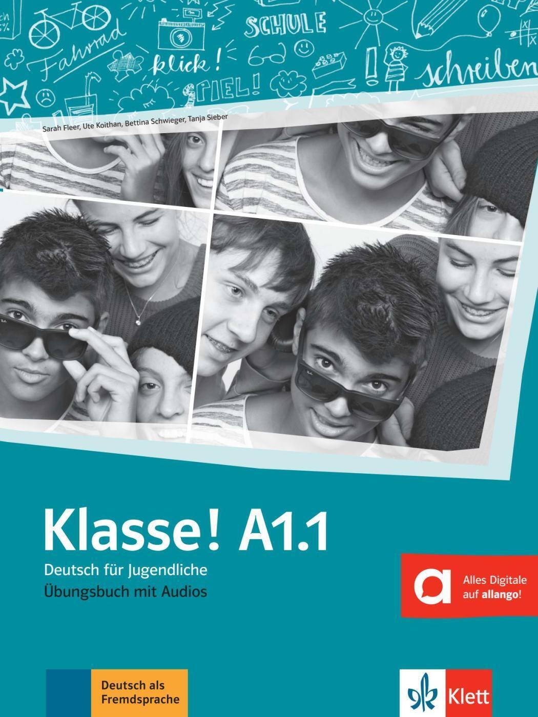 Thumbnail - Klasse A1.1. Übungsbuch Mit Audios Online | Deutsch Für Jugendliche |