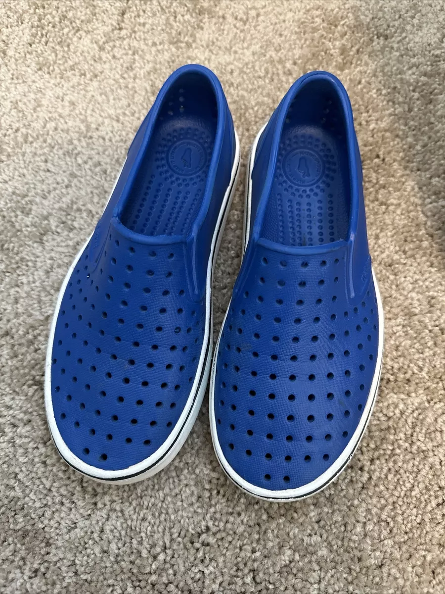 Native Jefferson Water Shoes Kids 12C Slip On Blue