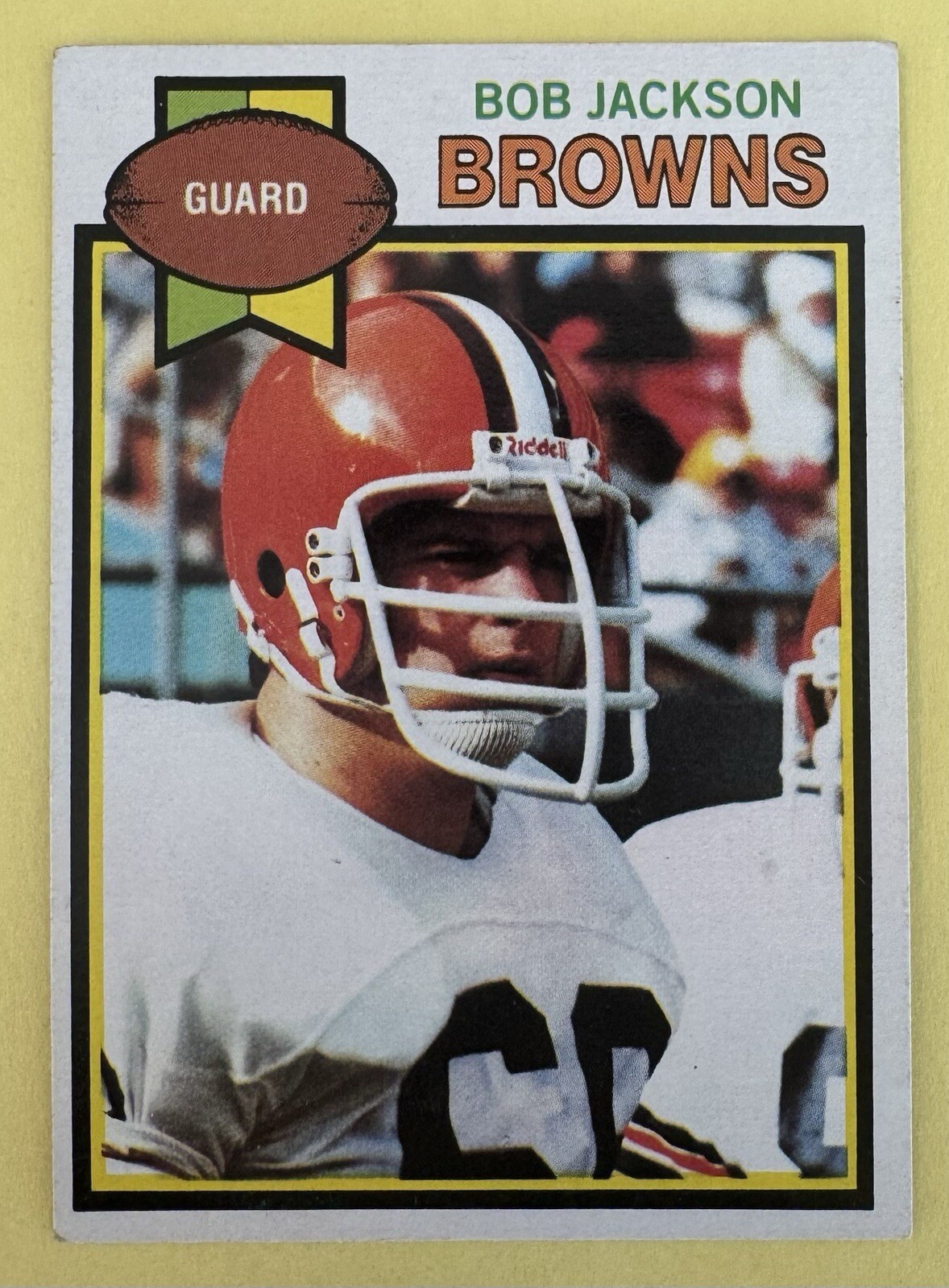1979 Topps Football #229 Bob Jackson - Cleveland Browns