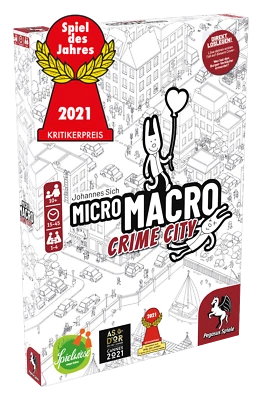 MicroMacro - Crime City - Spiel des Jahres 2021 - Micro Macro  - Bild 1 von 3