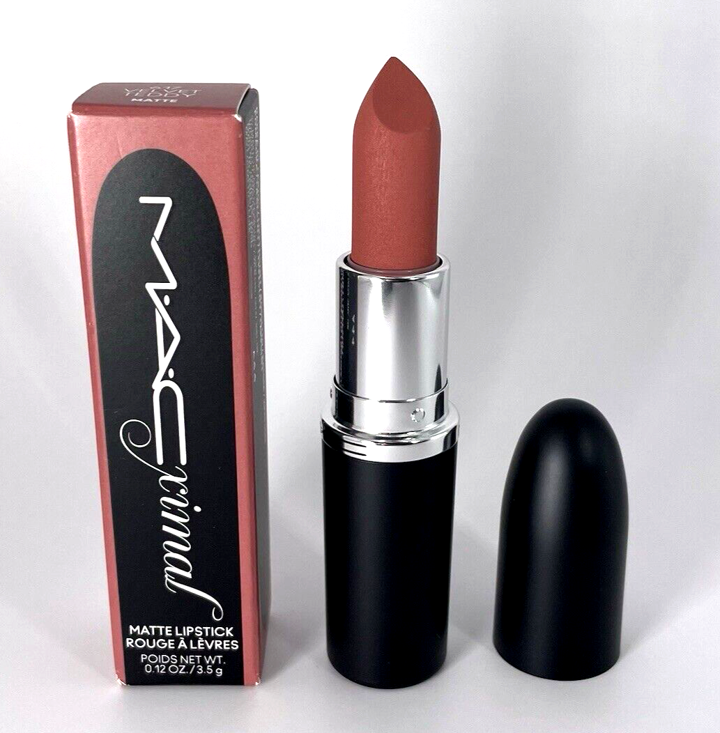 MAC MACXIMAL Matte Lipstick 617 VELVET TEDDY FULL SIZE Deep Beige