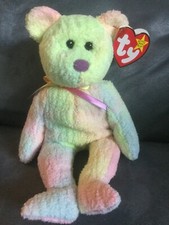 TY BEANIE BABY BEAR 1999 GROOVY PASTEL BEAR - BRAND NEW WITH TAGS