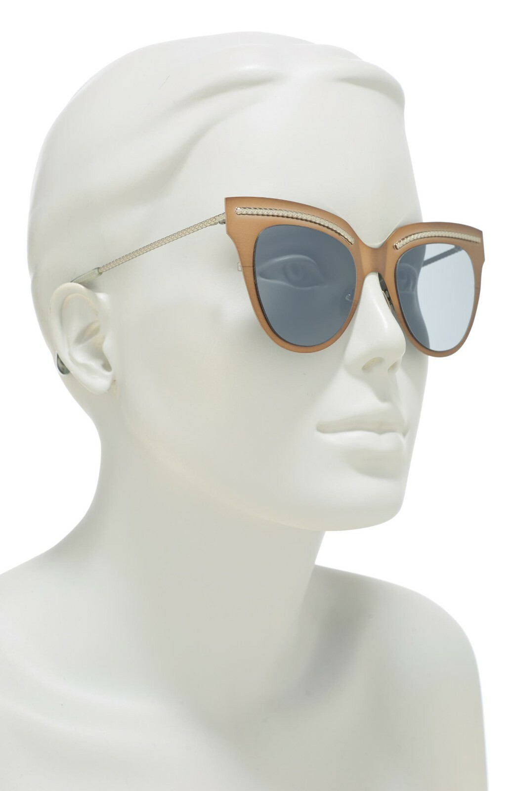 Bottega Veneta 50mm Core Cat Eye Sunglasses - New Trendy Style  -image