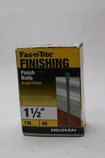 Hillman Bright Finishing Nails 4D 1-1/2" 1 Lbs 461370 