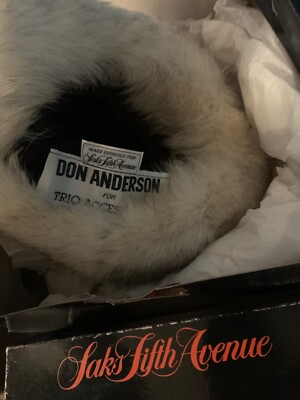 Saks Fifth ave Don Anderson fur hat Don Anderson | Accessories | Saks Fifth Ave Don Anderson Fur  main image 3