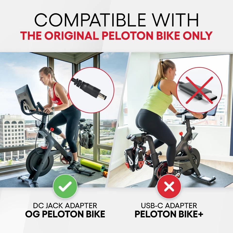 Power Supply for Original Peloton Bike - Power Cord - AC/DC Adapter 12V 4.17A - Image 2 of 4