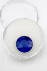Rare $4000 4ct Round Cut Natural Blue Sapphire LOOSE GEM