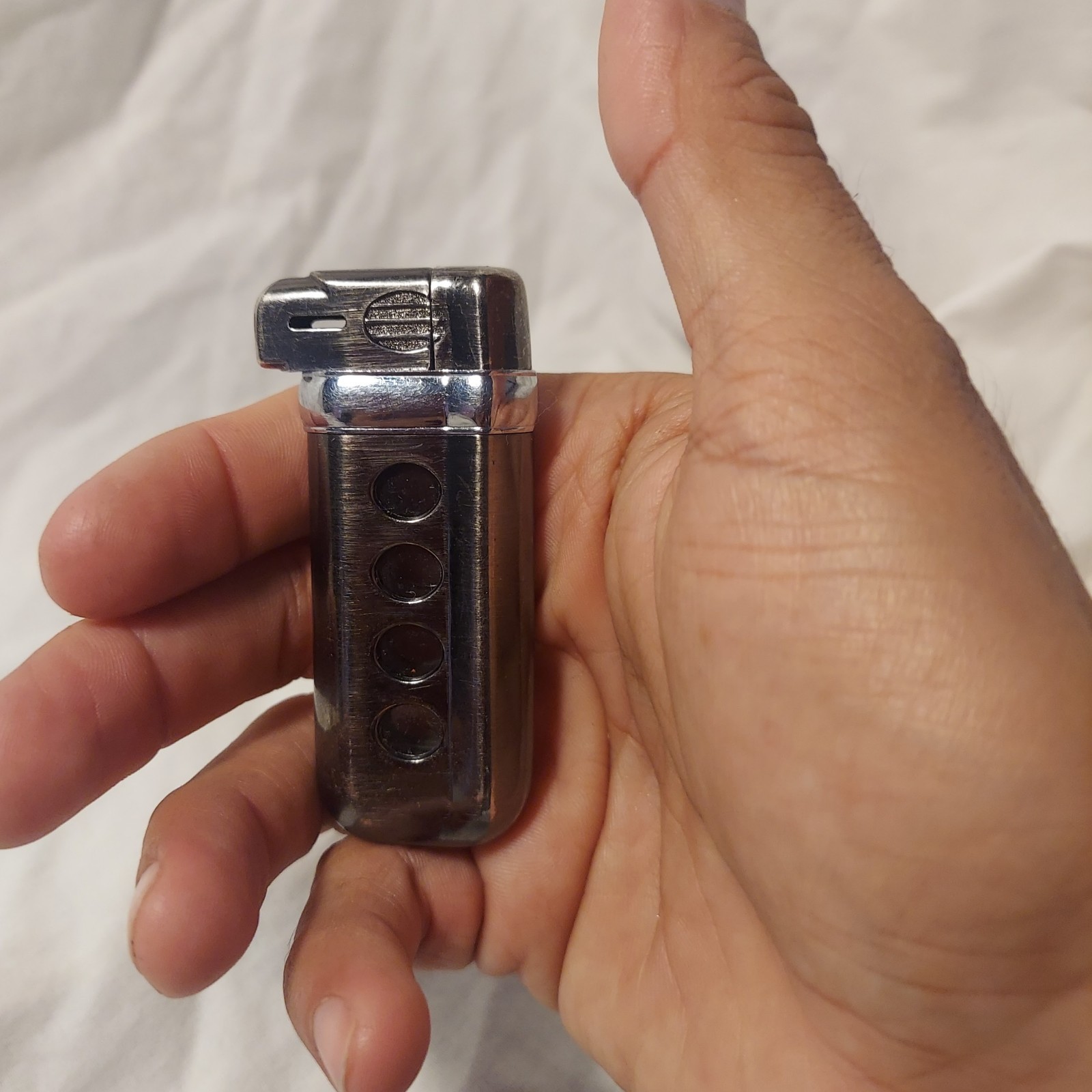 Hercules Refillable Pocket Pipe Magazine Lighter