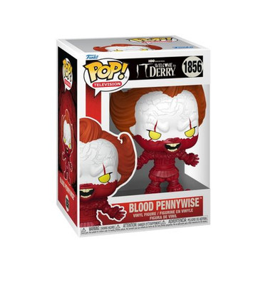 Funko Pop IT: Welcome to Derry Blood Pennywise Figure w/ Protector