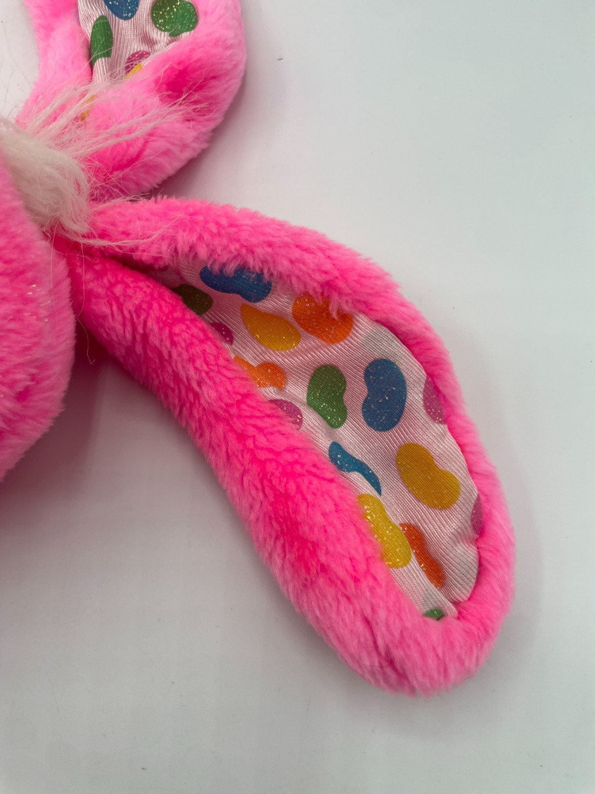 Kenner Yum Yums Pink Bunny Plush 13” Jellybean Ears Vintage Hallmark 1989 Eggs