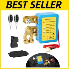 Automatic Battery Disconnect Switch 240A with Remote Fobs for Theft Prevention