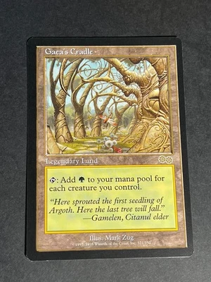 Gaea's Cradle Magic: The Gathering Urza's Saga Near Mint or Better
