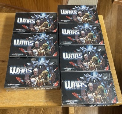 Wars Trading Card Game Incursion Booster Box Decipher Lot of 7x