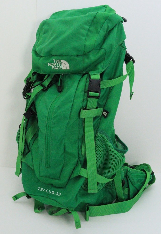 あ*ず様 【THE NORTH FACE】 TELLUS 30 グリーンリュック The North Face Tellus 30L Backpack Green outdoor hiking