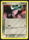 Aron 44/100 EX Crystal Guardians Pokemon Card LP