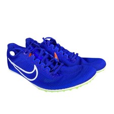 Nike Zoom Mamba 6 Track Field Distance Spikes Racer Blue Lime Size 10 DR2733-400