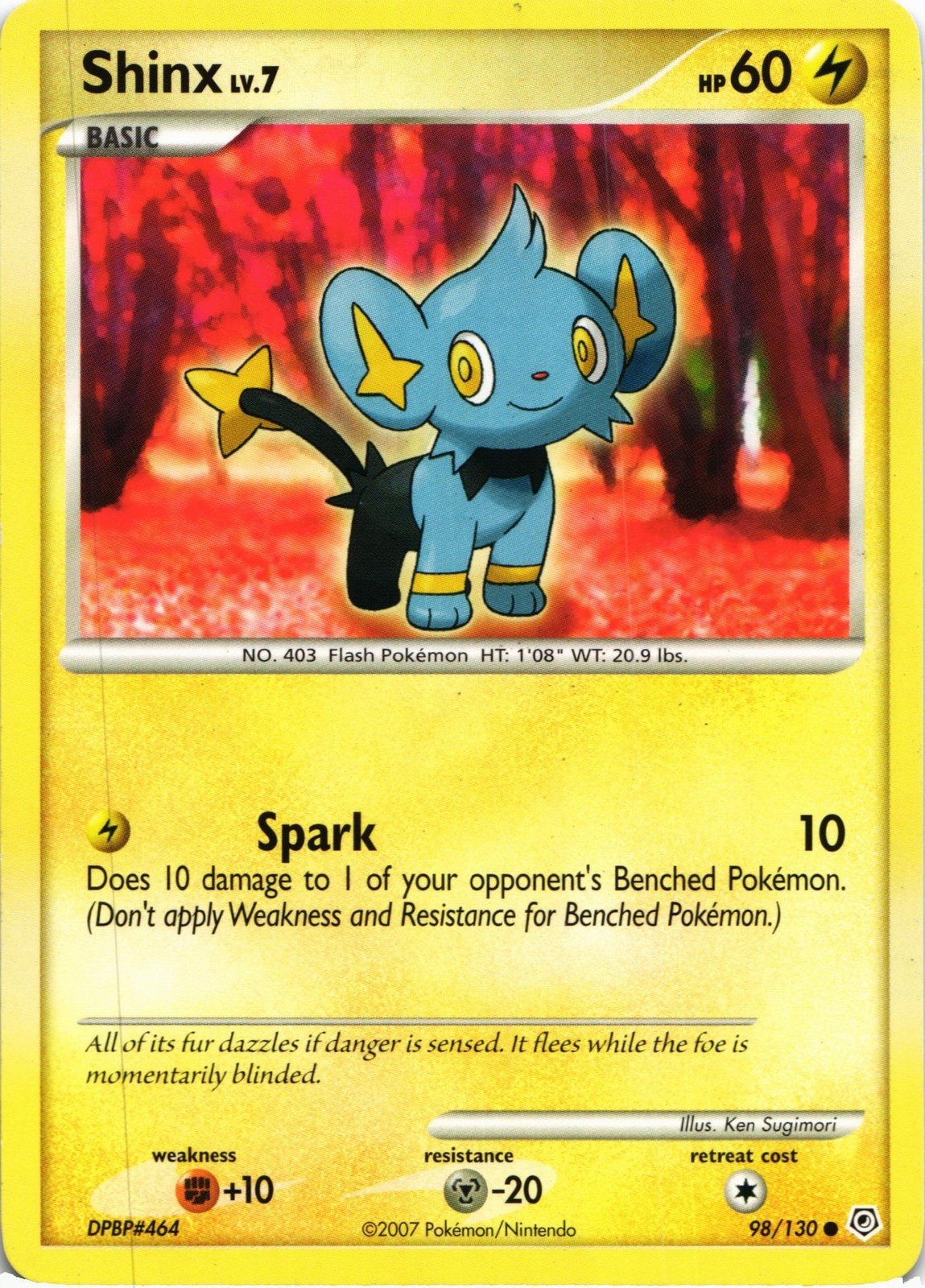 Diamond and Pearl #98/130 Shinx