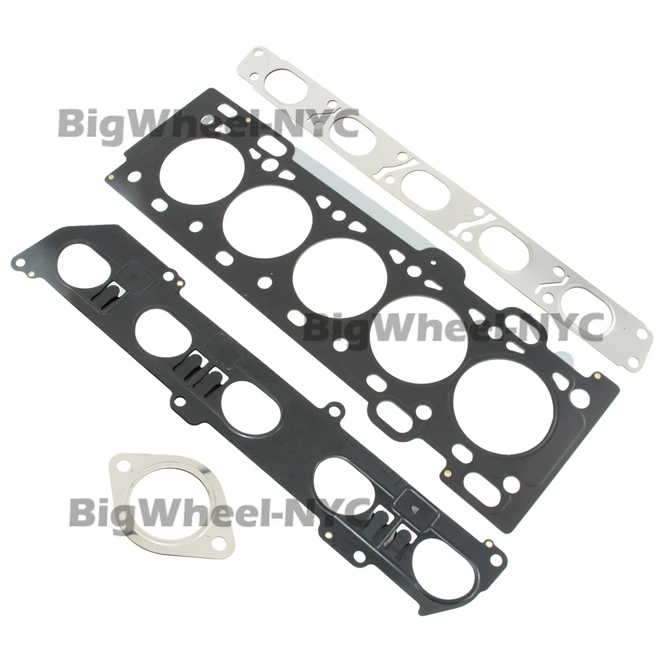 Cylinder Head Gasket & Intake Exhaust Valves For Volvo S60 C70 S40 V50 C30 2.5L Foto 2 de 4
