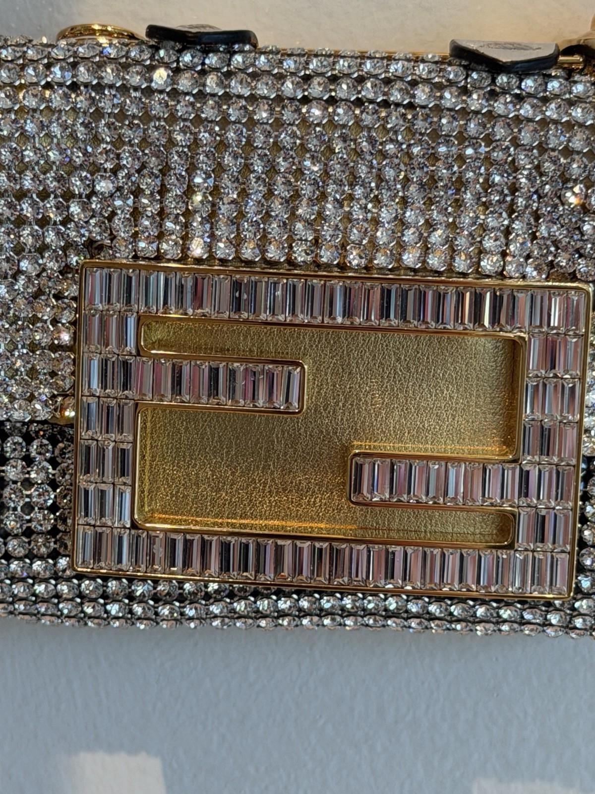 FENDI x VERSACE Fendace Baguette Bag Charm + Micro/Nano Bag RARE EXC COND image 4
